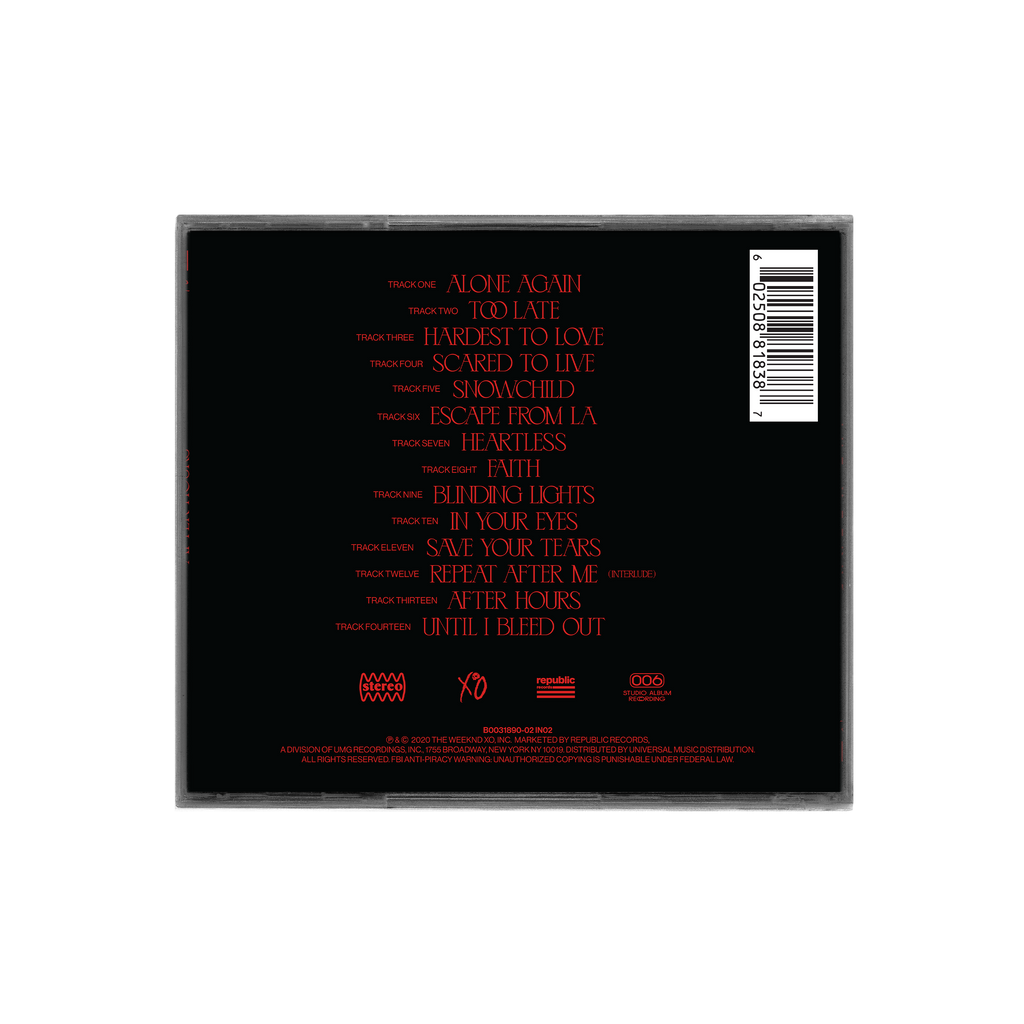 AFTER HOURS CD