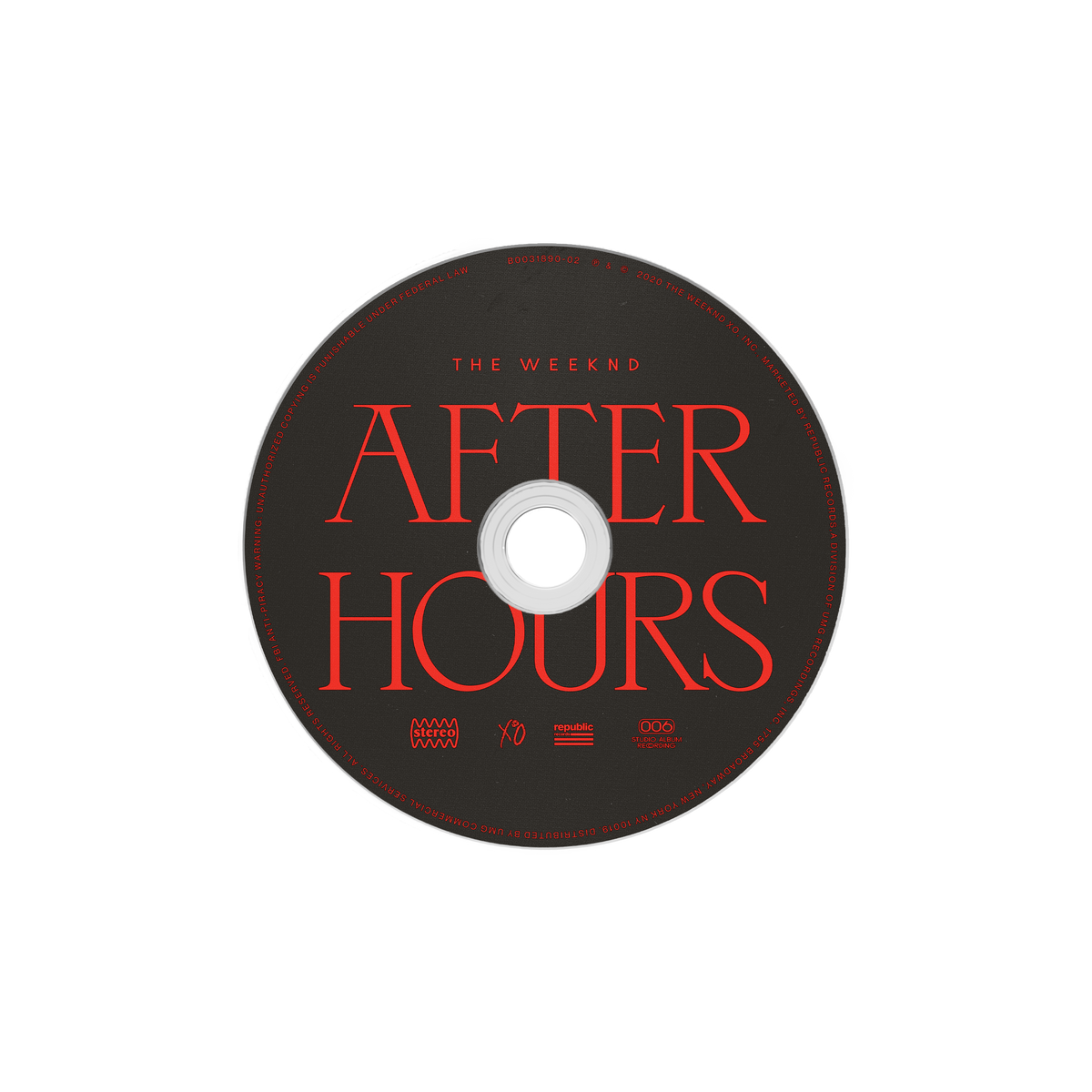 AFTER HOURS CD