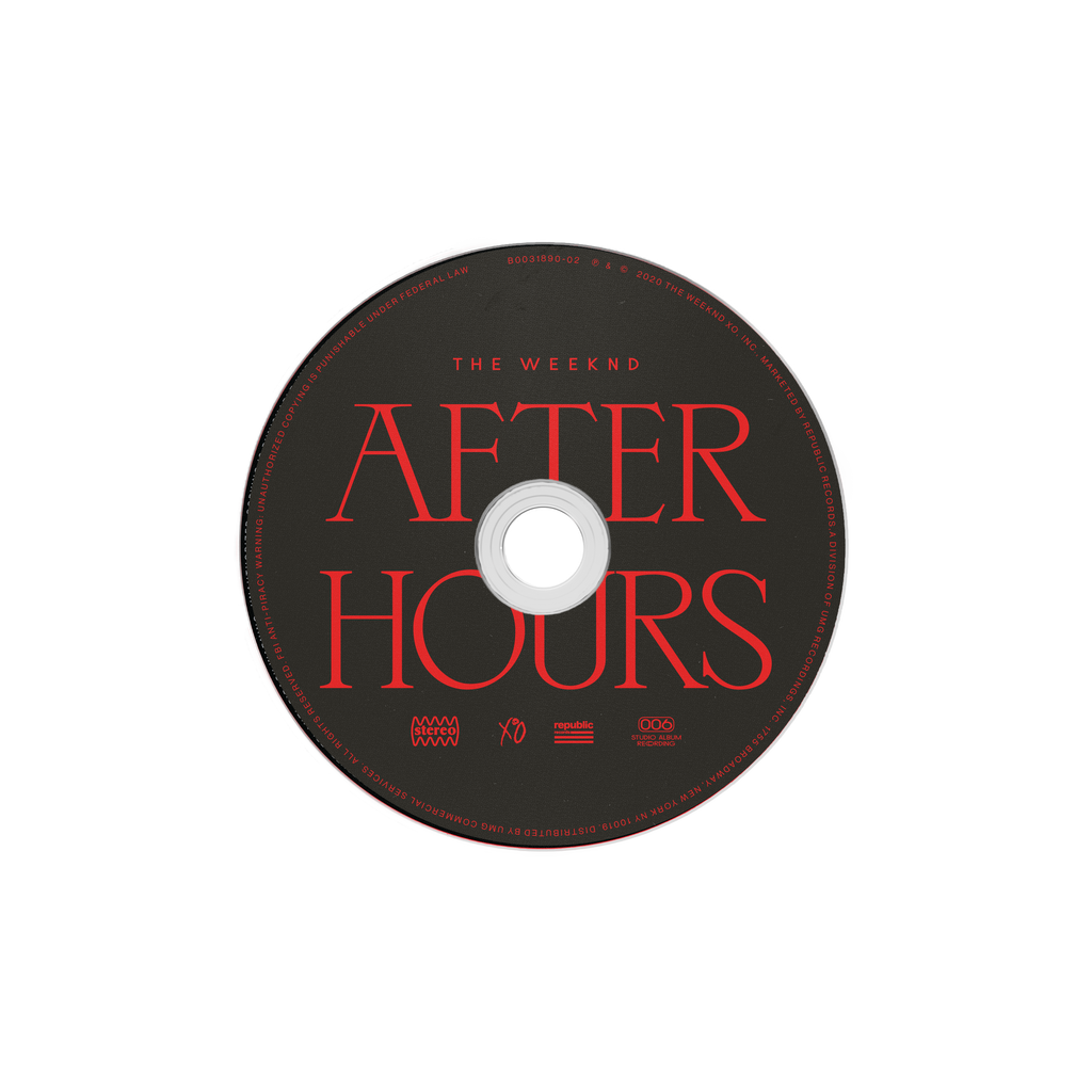 AFTER HOURS ALTERNATE COVER CD