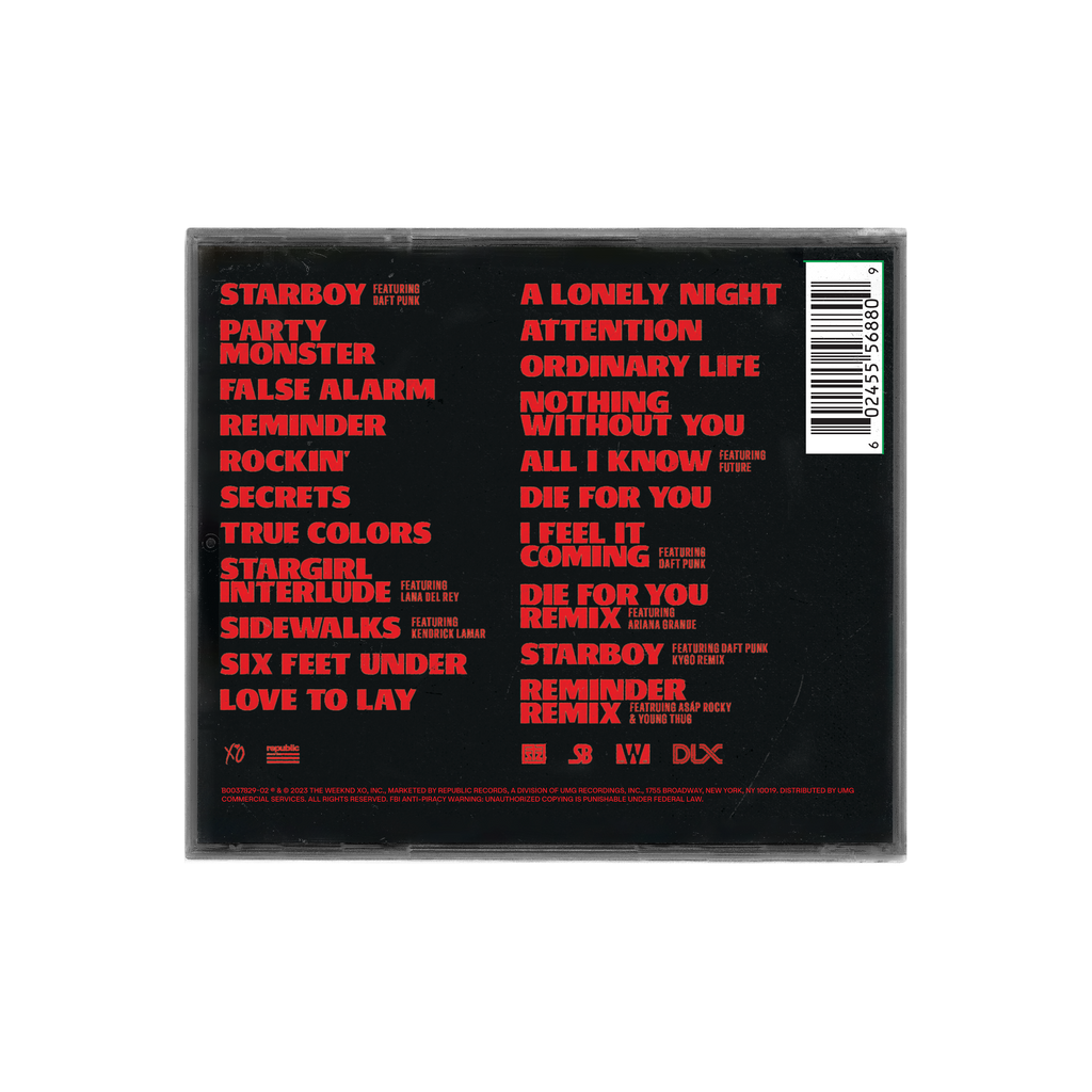 STARBOY DELUXE CD