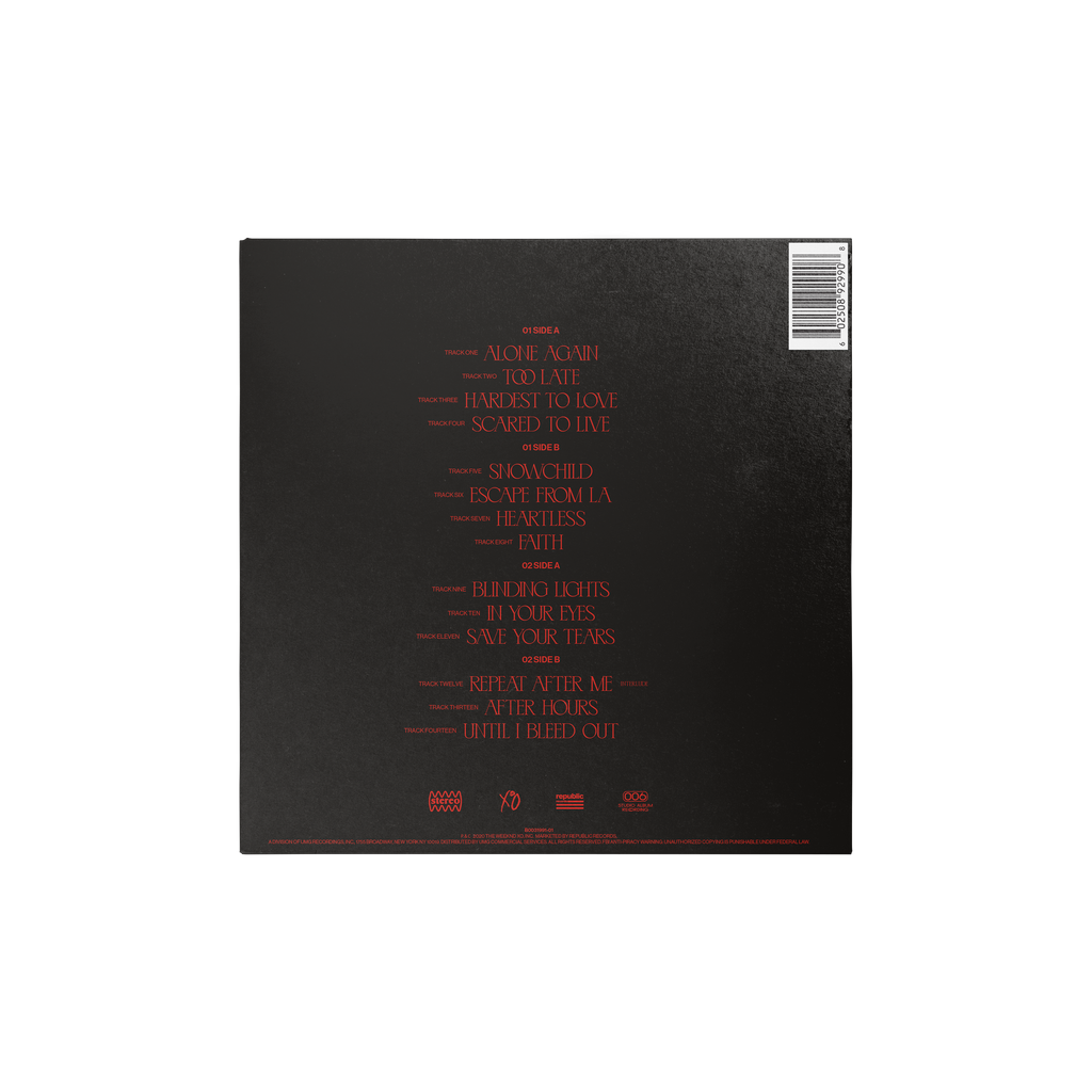 AFTER HOURS 2LP