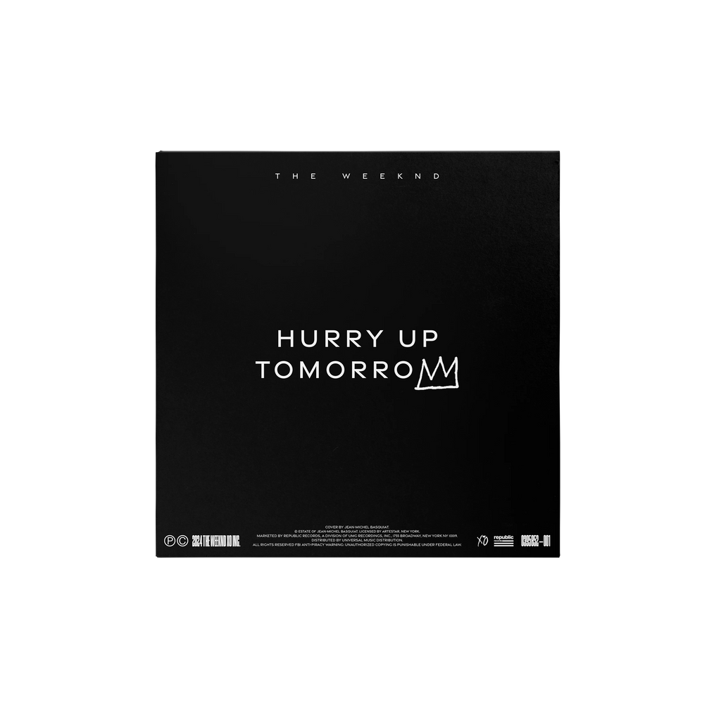 The Weeknd x Basquiat 'Hurry Up Tomorrow' Collector's Edition Vinyl