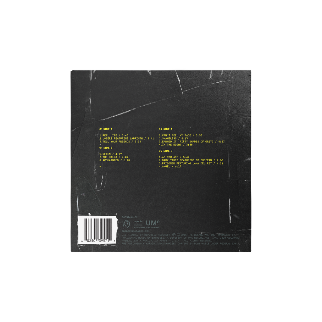 BEAUTY BEHIND THE MADNESS 2LP