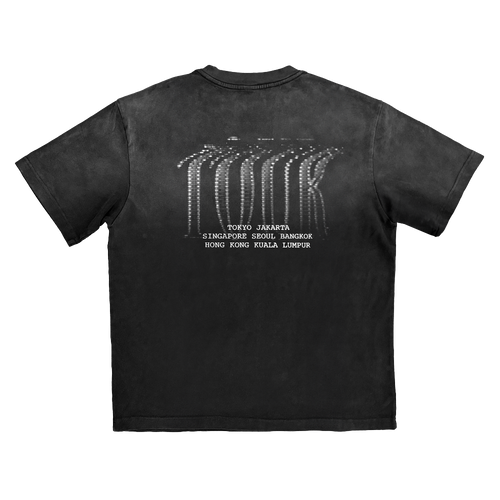 AHTD ASIA GLITCH TOUR TEE