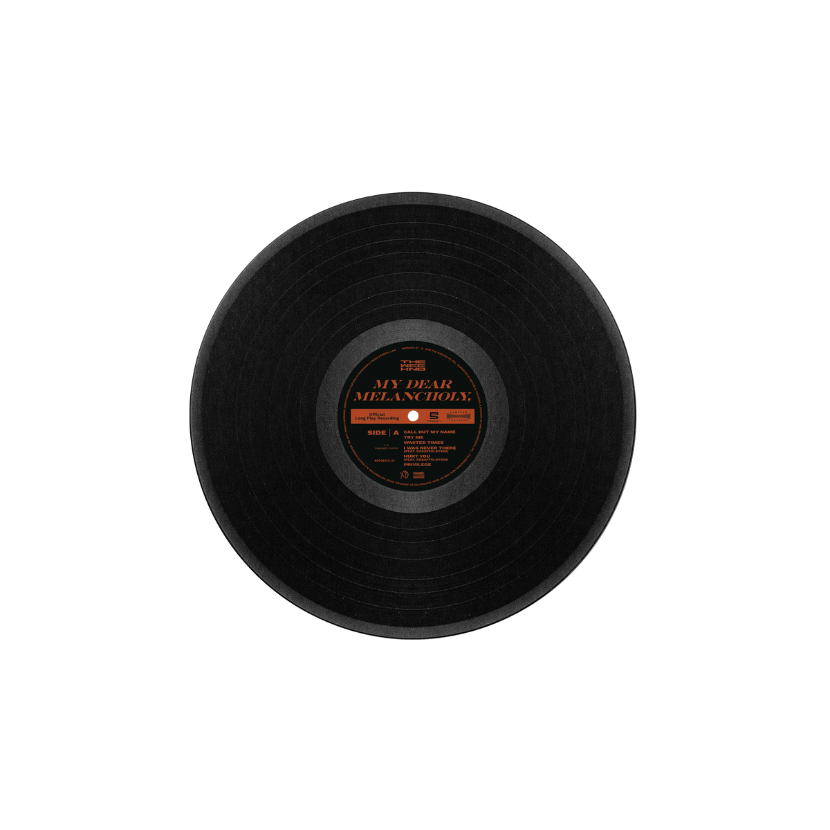 MY DEAR MELANCHOLY, 1LP