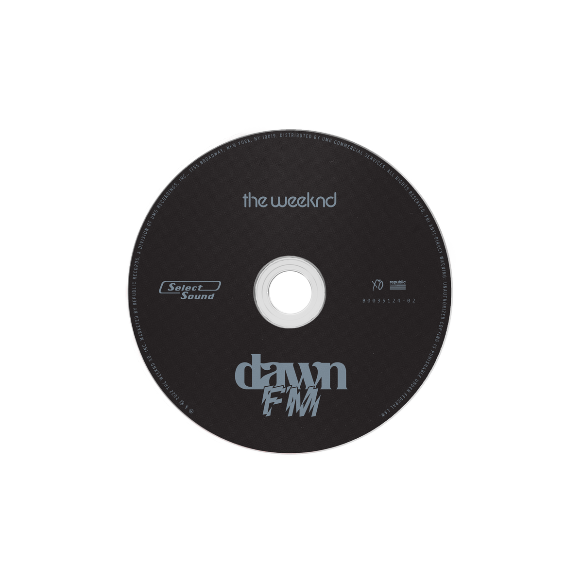 DAWN FM CD