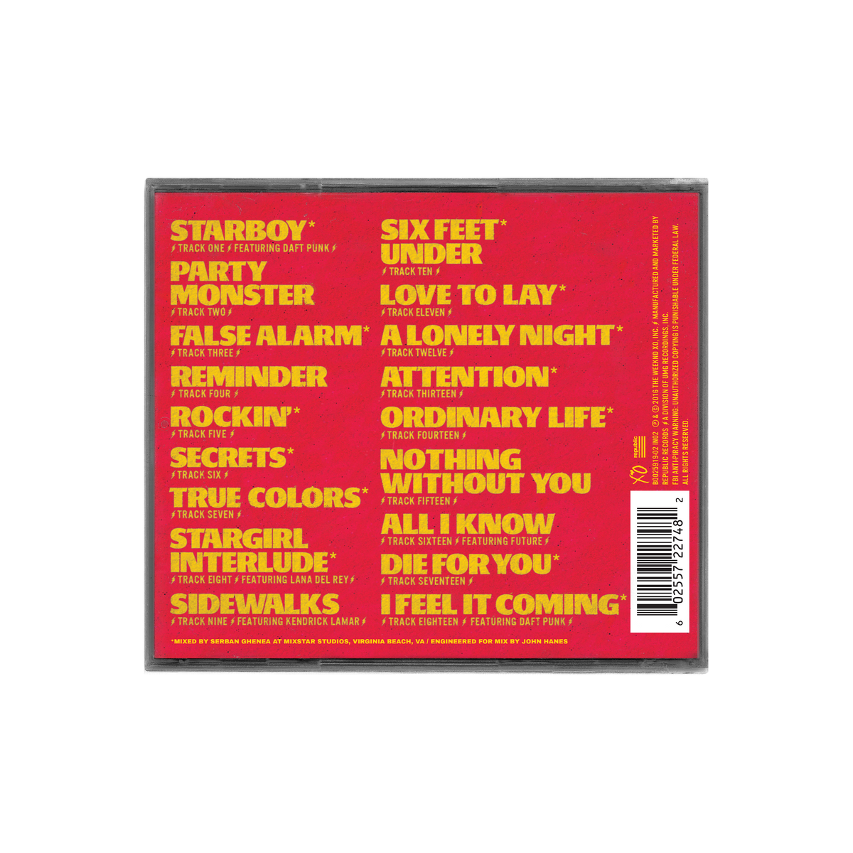 STARBOY CD