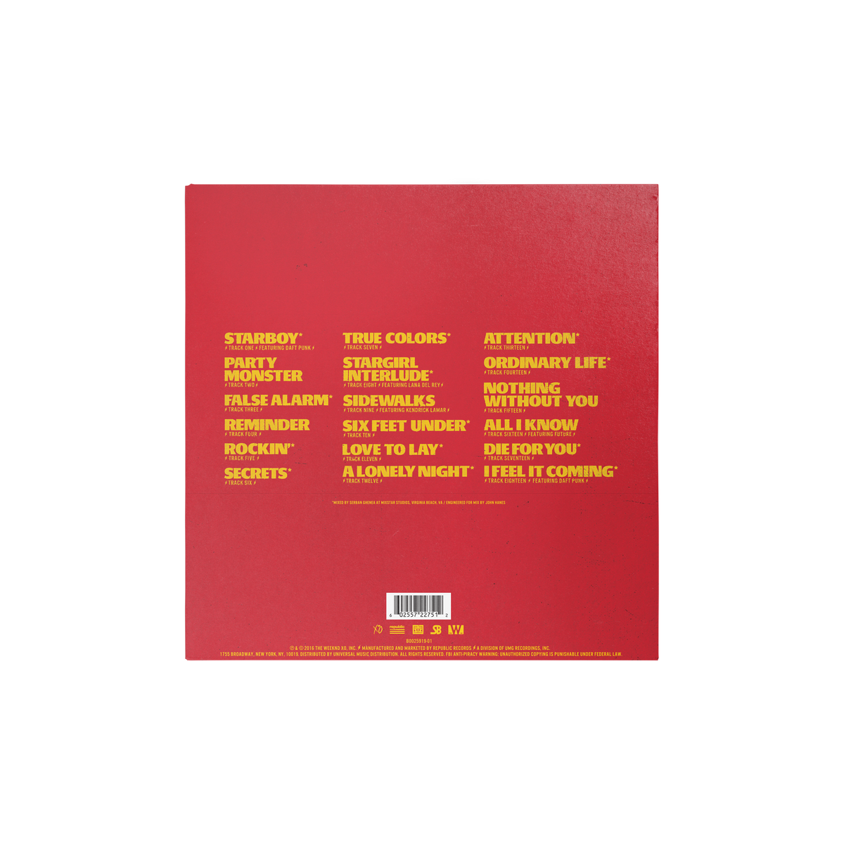 STARBOY 2LP