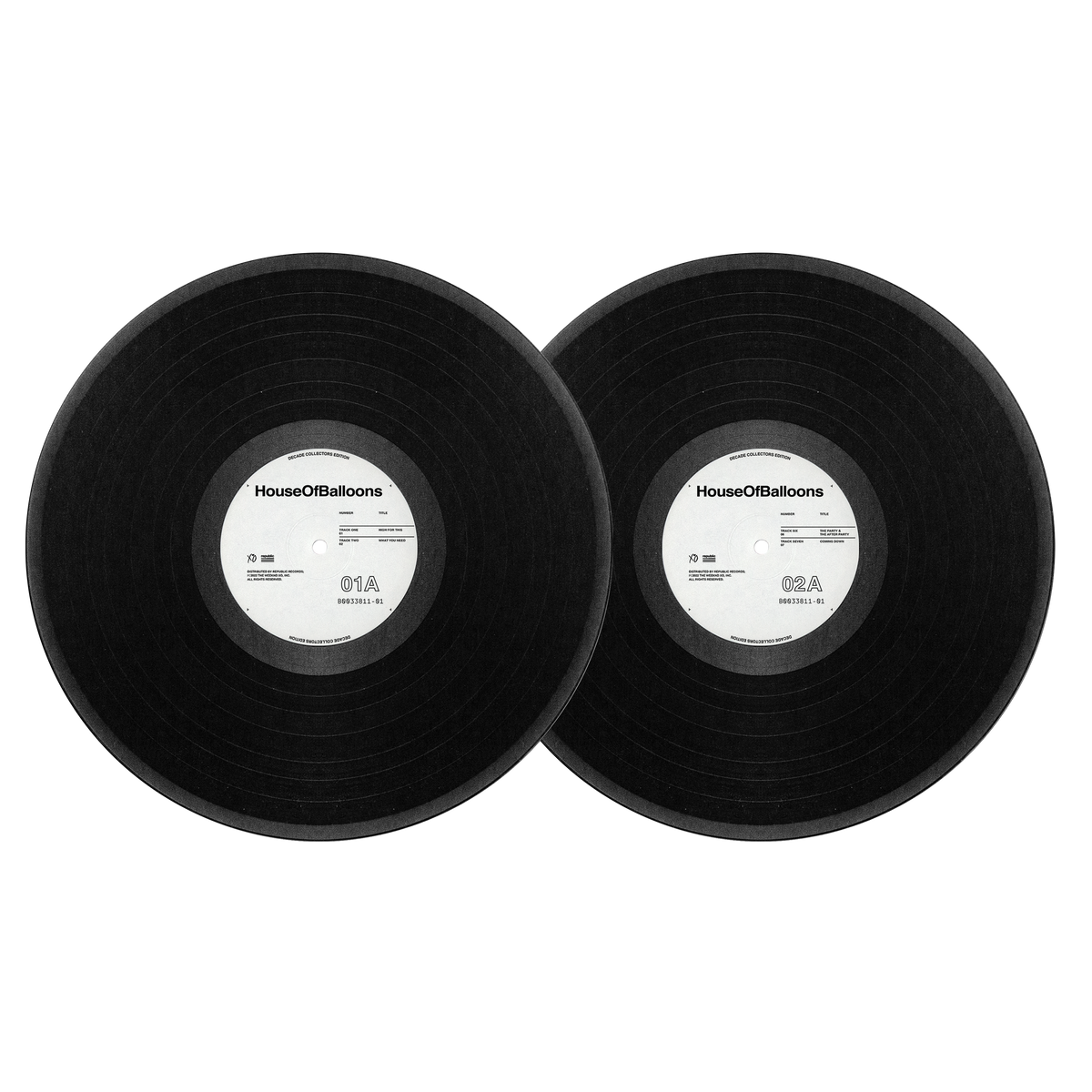 HOUSE OF BALLOONS DECADE COLLECTOR’S EDITION 2LP