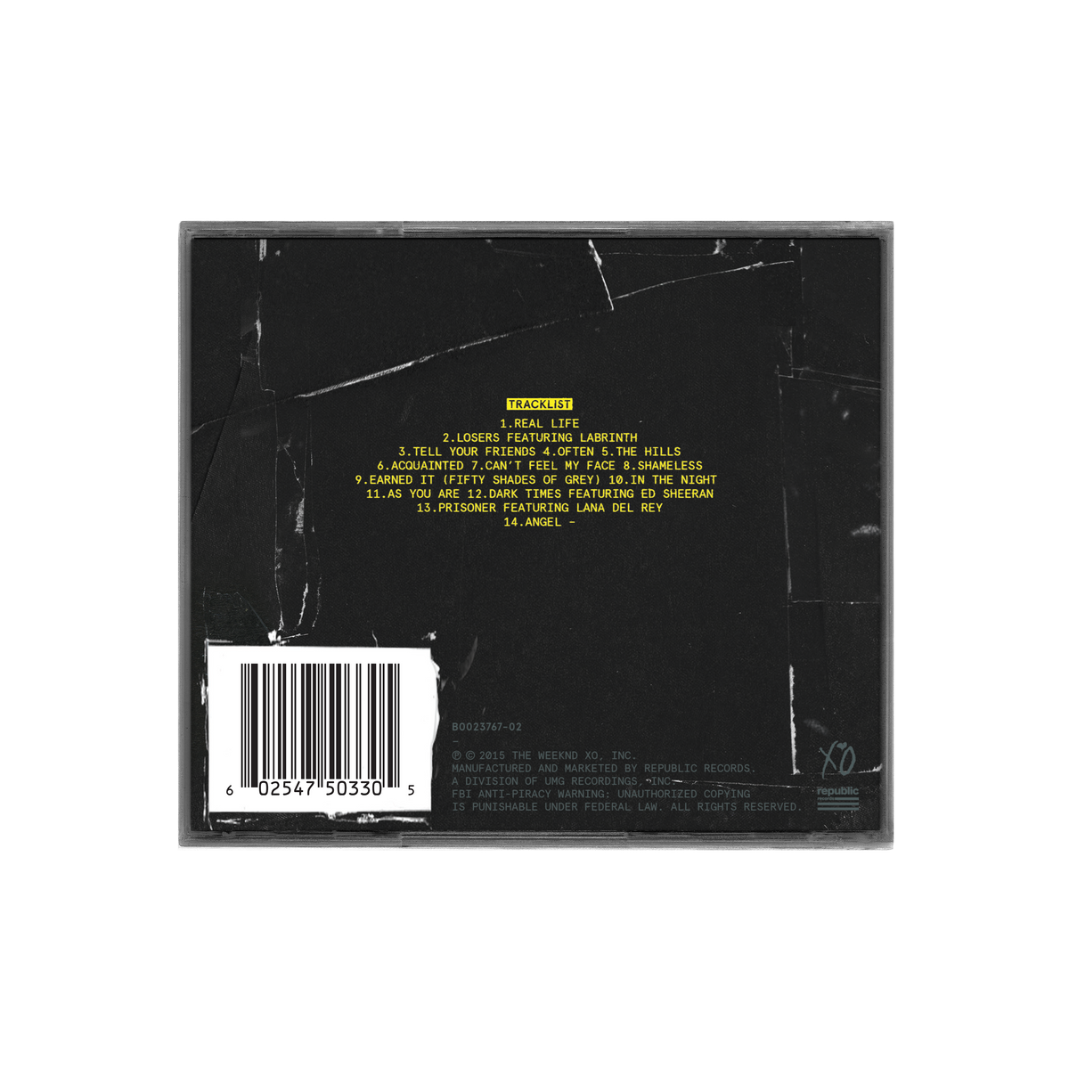 BEAUTY BEHIND THE MADNESS CD