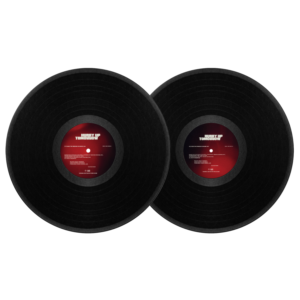 Hurry Up Tomorrow (Original Motion Picture Score) 2LP